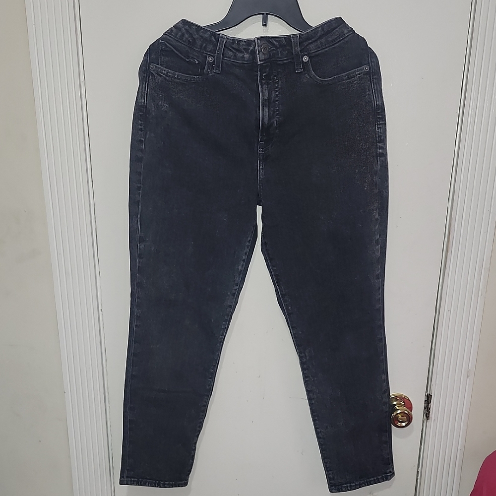 Old Navy Women's Charcoal Gray Ankle Jeans